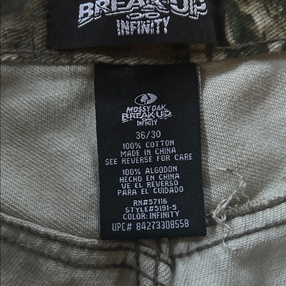 Mossy Oak Breakup Pattern Pants - Picture 3 of 4